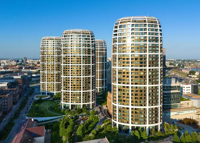 Sky Park Tower 1, 22 Level, Downtown Centrum, Best Adress In Town, Parking Included