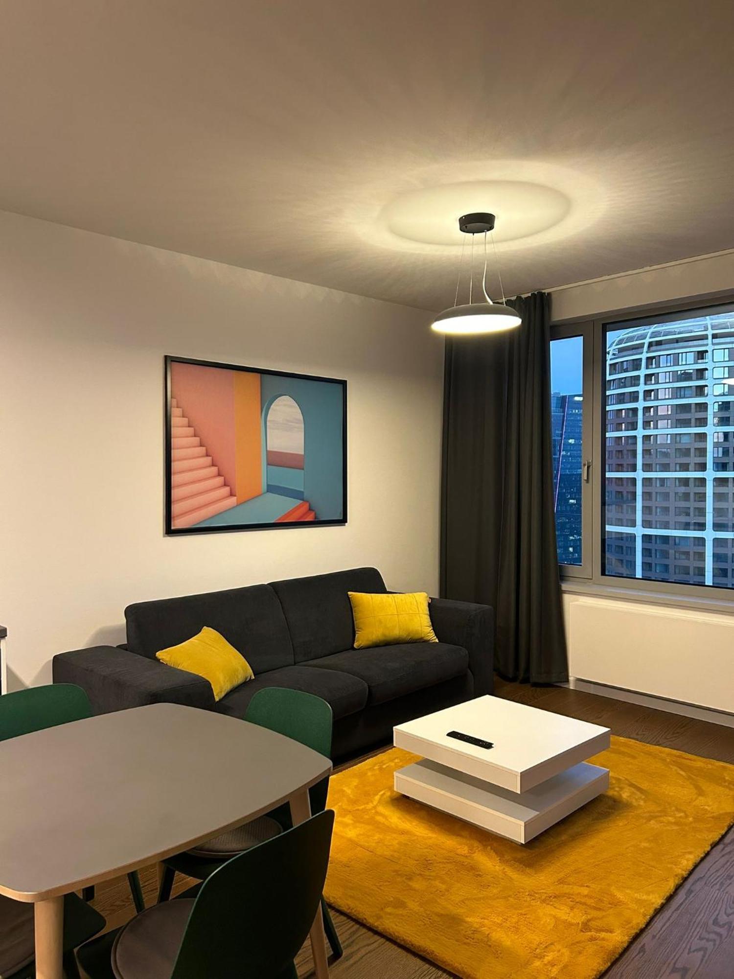 Apartmán Sky Park Tower 1, 22 Level, Downtown Centrum, Adress In Town, Parking Included Bratislava