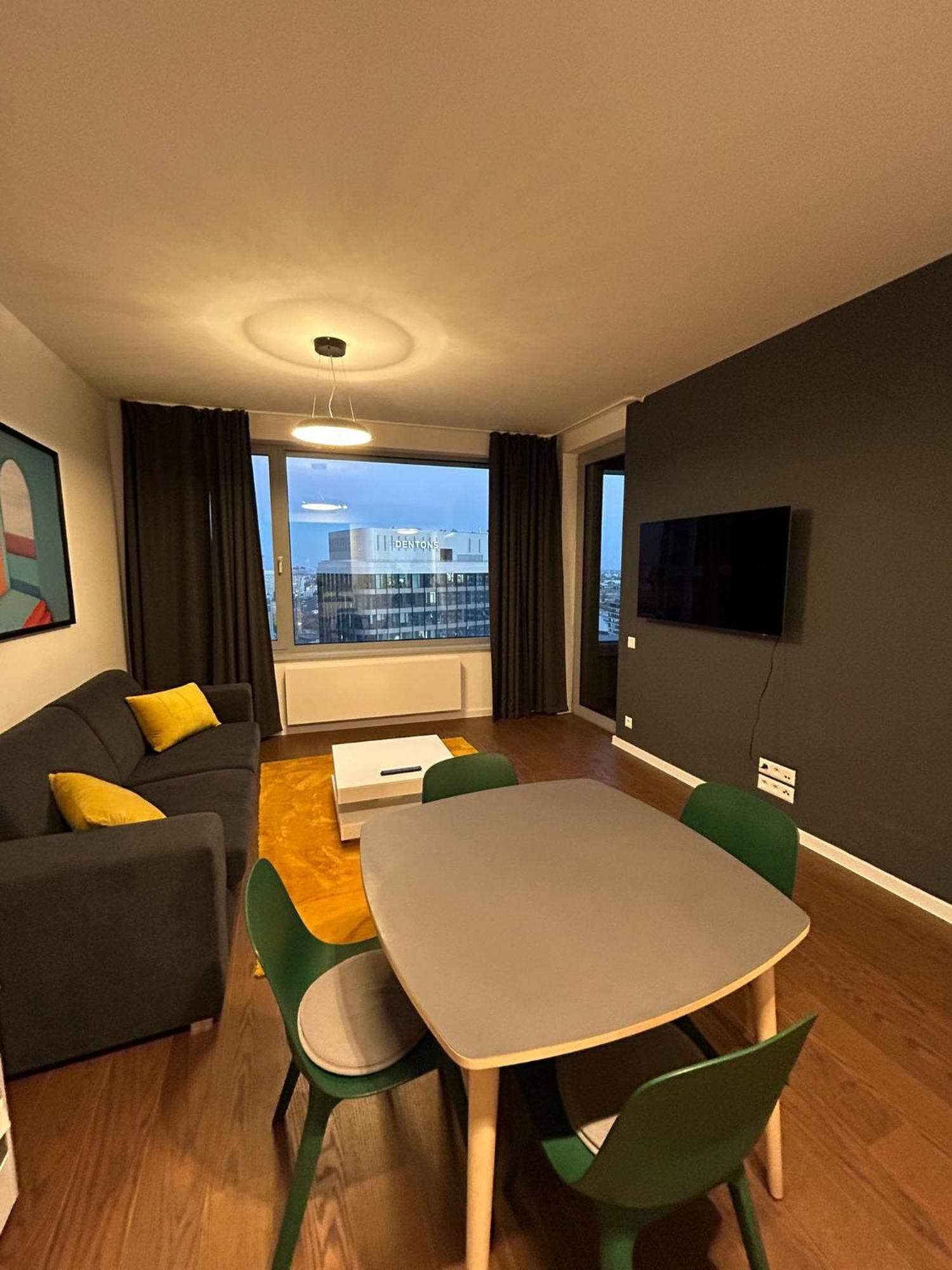 Apartmán Sky Park Tower 1, 22 Level, Downtown Centrum, Adress In Town, Parking Included *